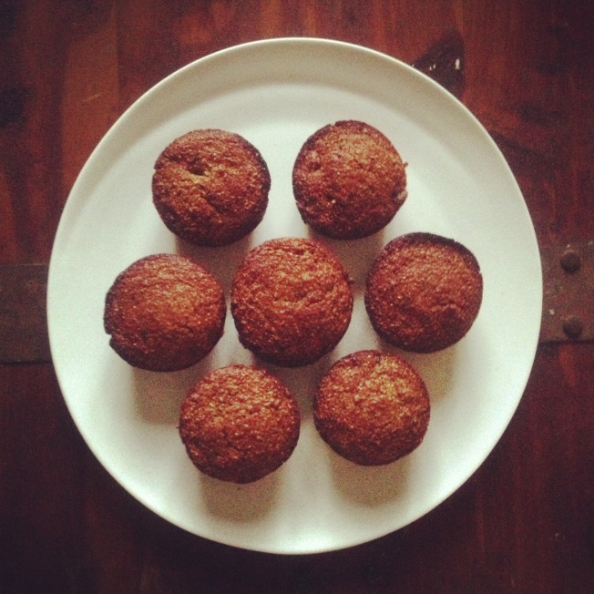 Bran Date Cranberry Muffins