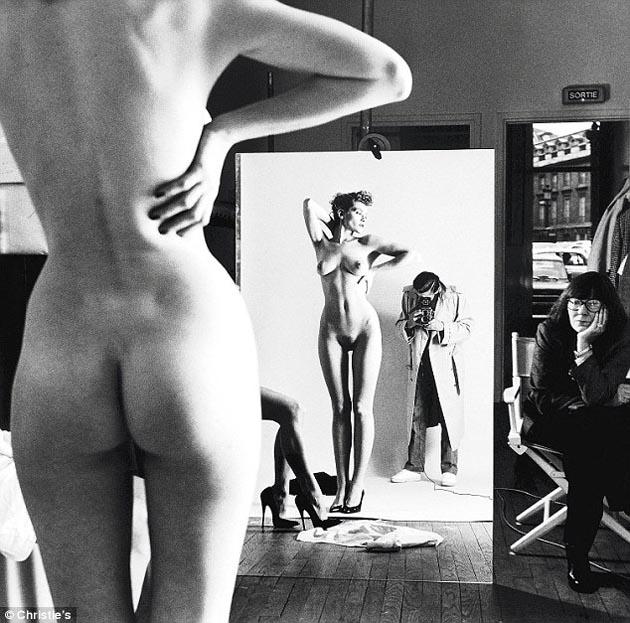 Helmut-Newtons-Self-Portrait-with-Wife-and-Models-from-Vogue-dated-1980-has-a-guide-price-of-£70k-to-£90k